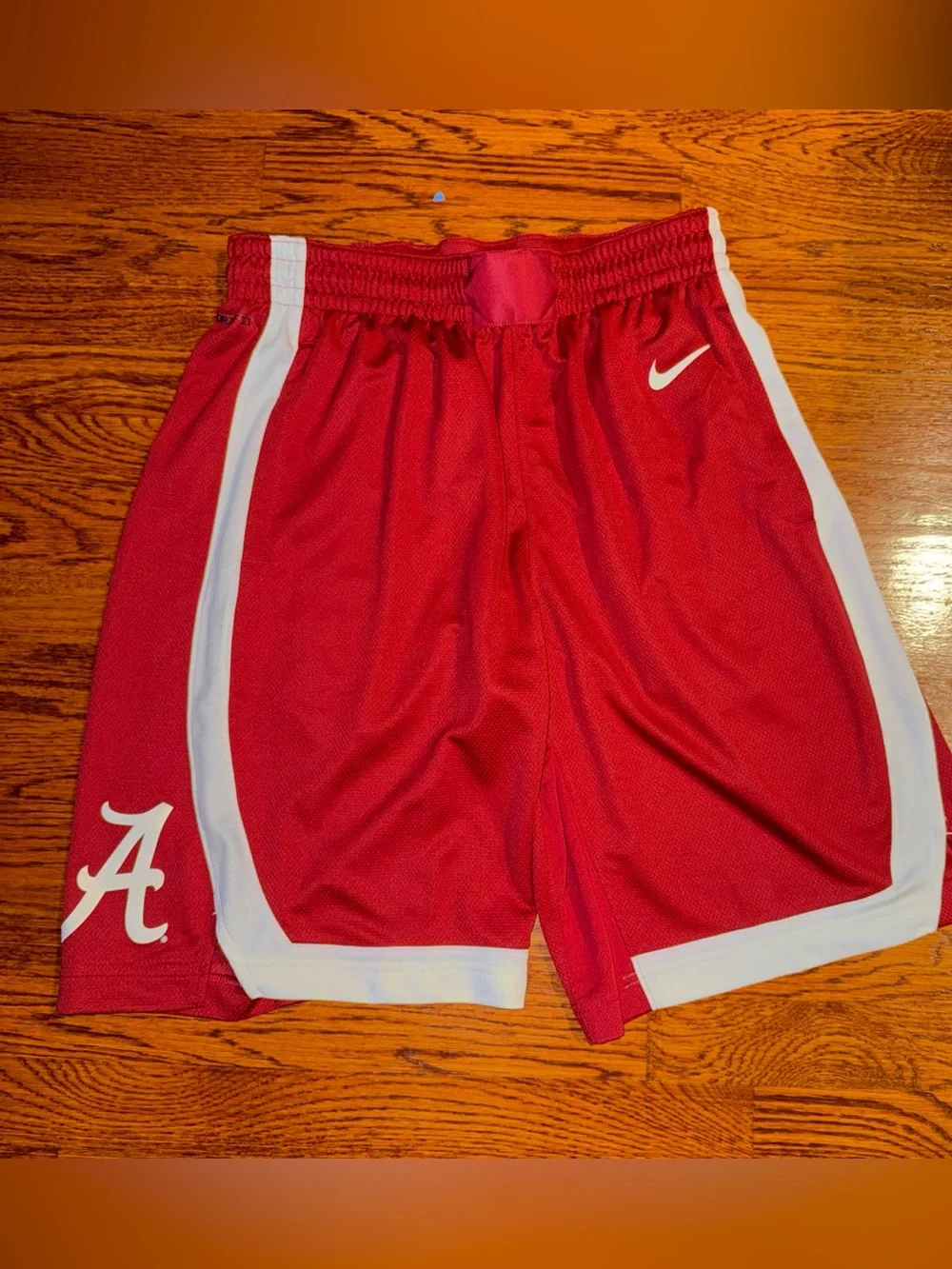 Nike Dri-Fit NCAA Alabama Crimson Tide Basketball Shorts Mens Sz XL